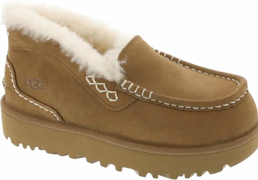 UGG Ansley Parc Women's Cozy Indoor/Outdoor Slippers with Plush Fleece Lining