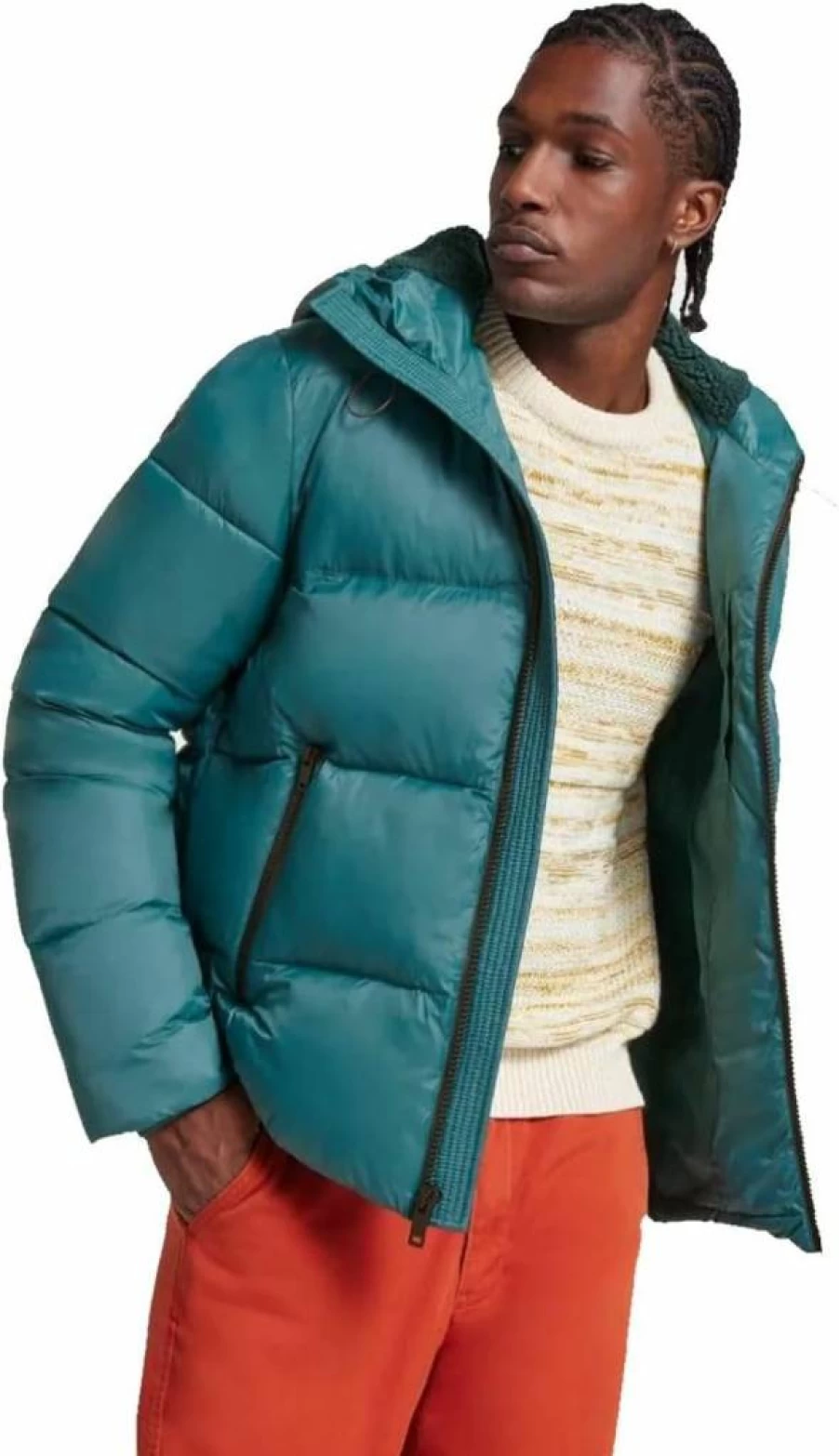 UGG Men's Brayden Water-Resistant Puffer Jacket for Winter Warmth