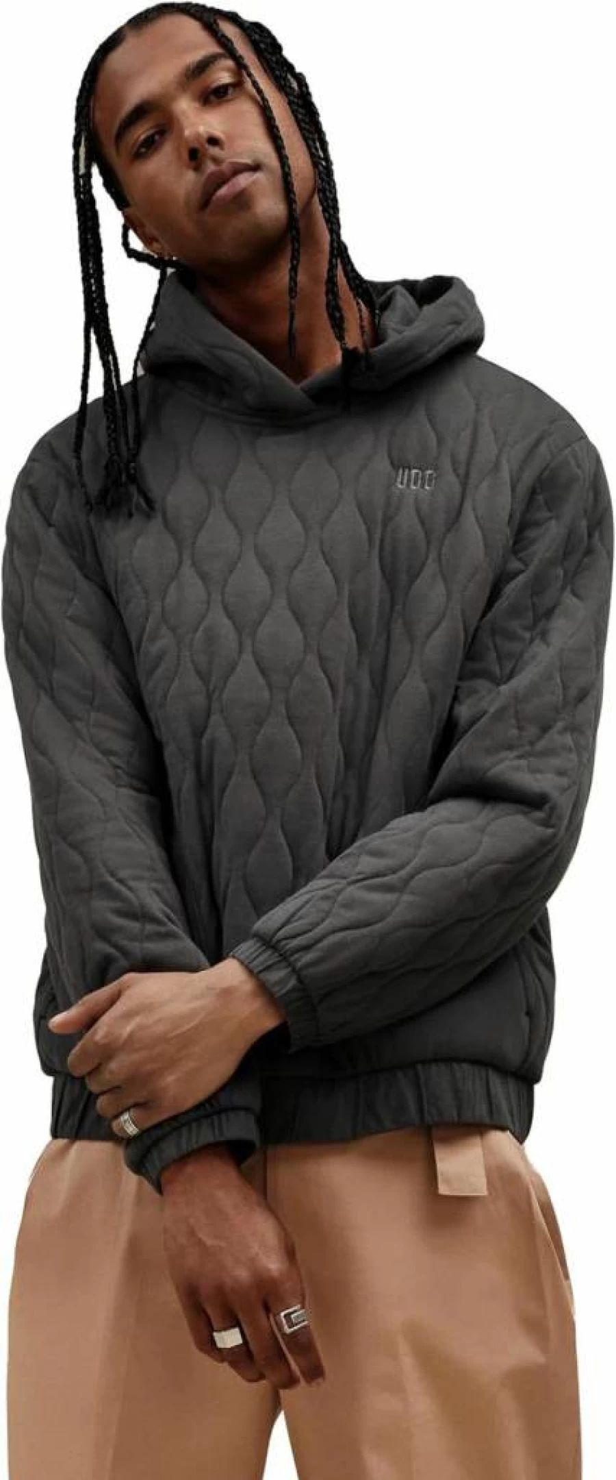 UGG Men's Chason Quilted Hoodie - Warm Winter Jacket with Hood for Men