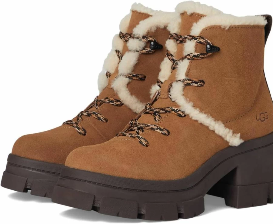 UGG Women's Brooklyn Hiker Boots - Stylish Fashion Hiking Boots for Women
