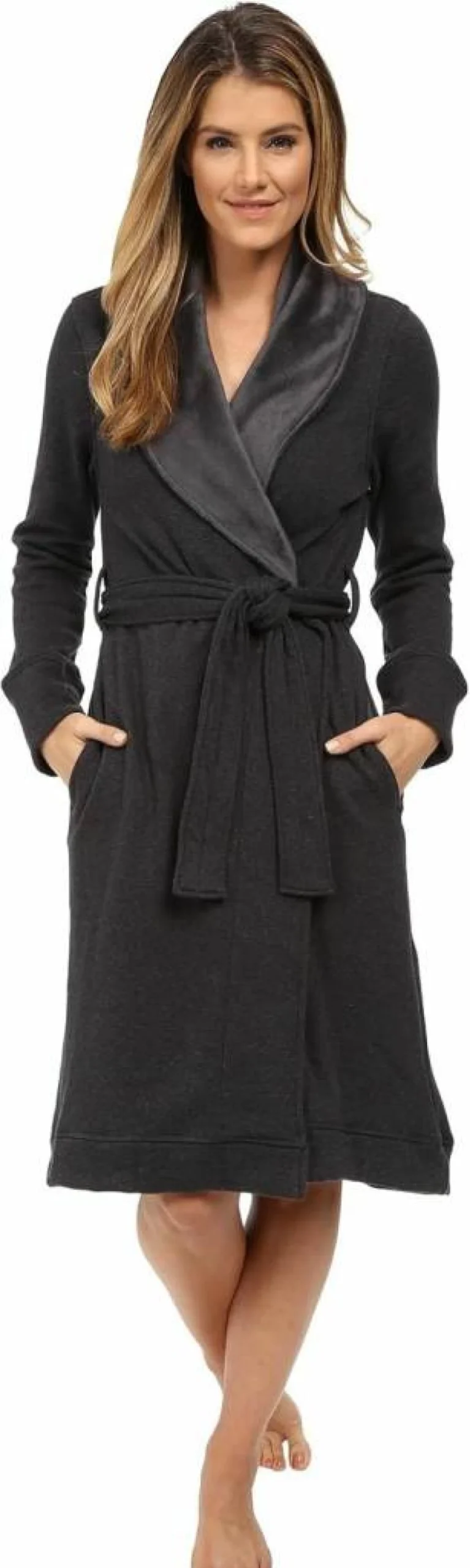 UGG Women's Duffield Robe - Cozy Plush Fleece Bathrobe for Women
