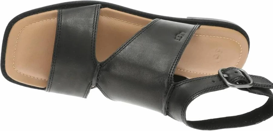 UGG Women's Delray Flat Sandal - Comfortable Casual Summer Footwear