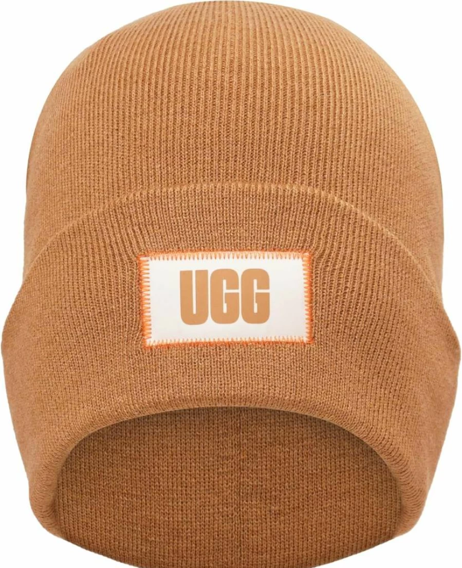 UGG Men's High Crown Beanie - Winter Warm Knit Hat for Men