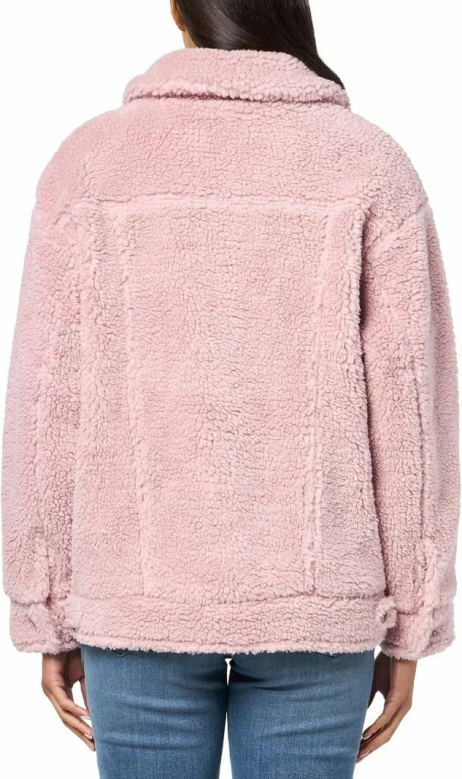 UGG Frankie Women's Sherpa Lined Denim Jacket - Cozy Fleece Trucker Style