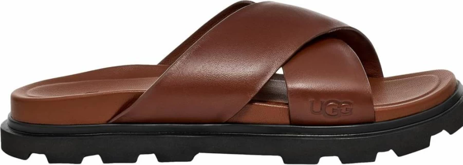 UGG Men's Capitola Slide Sandals - Comfortable Casual Slide Sandals for Men