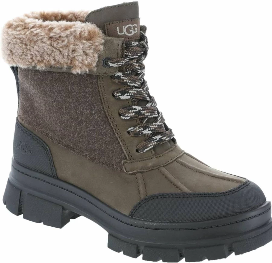 UGG Women's Ashton Addie Waterproof Winter Boots with Fur Lining