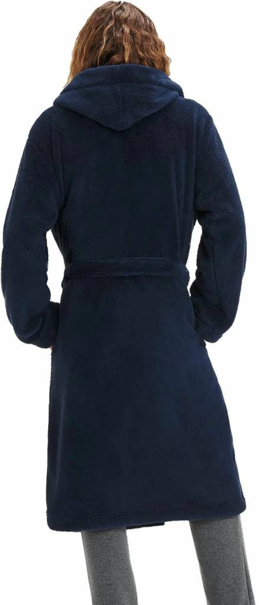 UGG Men's Beckett Plush Fleece Robe - Soft & Warm Loungewear for Men