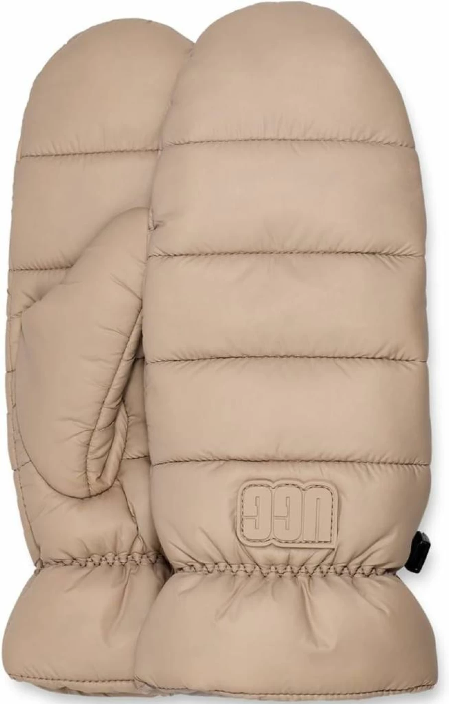UGG Maxi All-Weather Mittens with Microfur Lining for Women - Putty (Small-Medium)