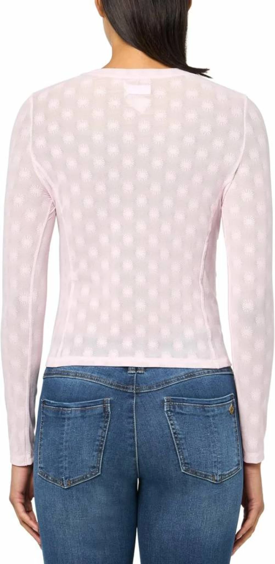 UGG Women's Taliah Long Sleeve Mesh Pullover Sweatshirt