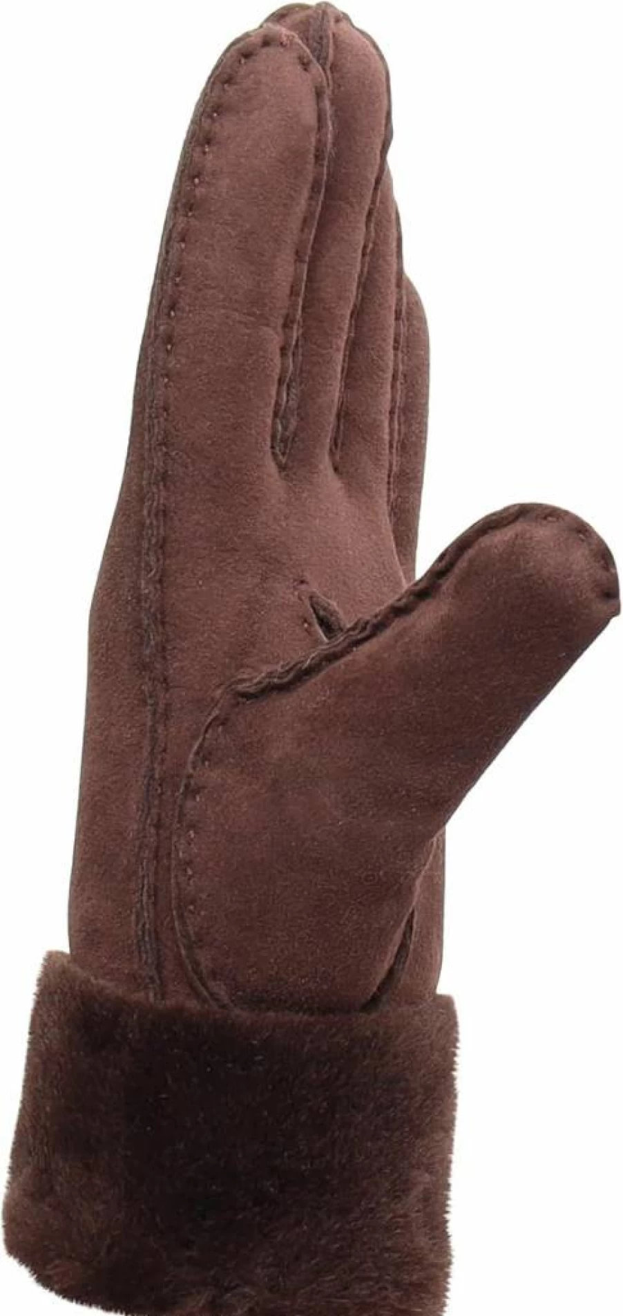 UGG Women's Water-Resistant Sheepskin Turn Cuff Gloves for Warmth and Style