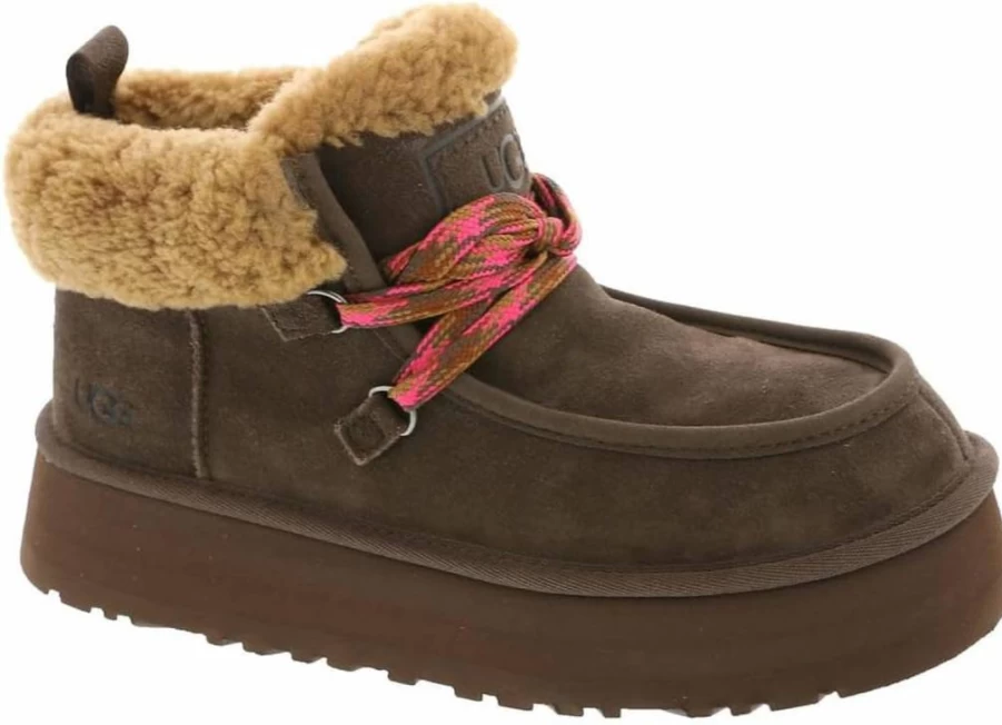 UGG Women's Funkarra Cabin Cuff Slippers - Cozy Winter Boots with Fur Lining