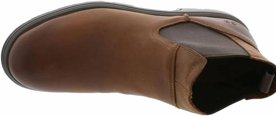 UGG Men's Biltmore Chelsea Boots | Waterproof Leather Slip-On Boots for Men | Comfortable Winter Shoes