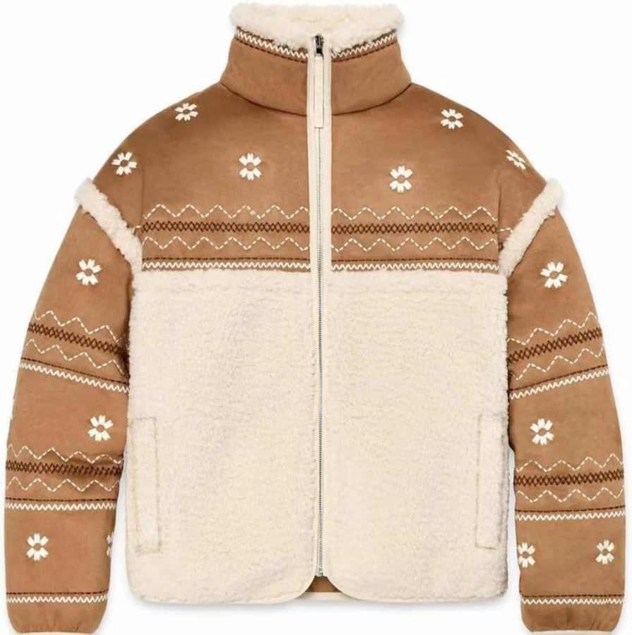 UGG Women's Marlene Water-Resistant Jacket - Atherson Winter Coat for Cold Weather