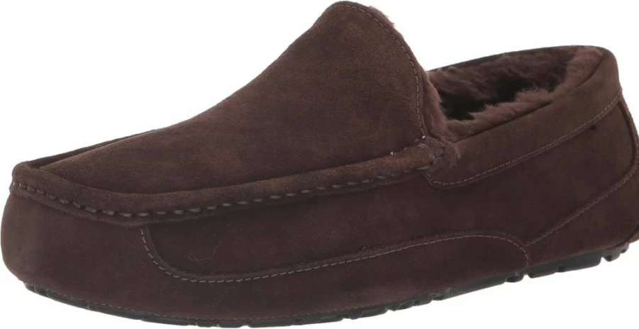 UGG Men's Ascot Slipper - Comfortable Indoor/Outdoor House Shoes for Men