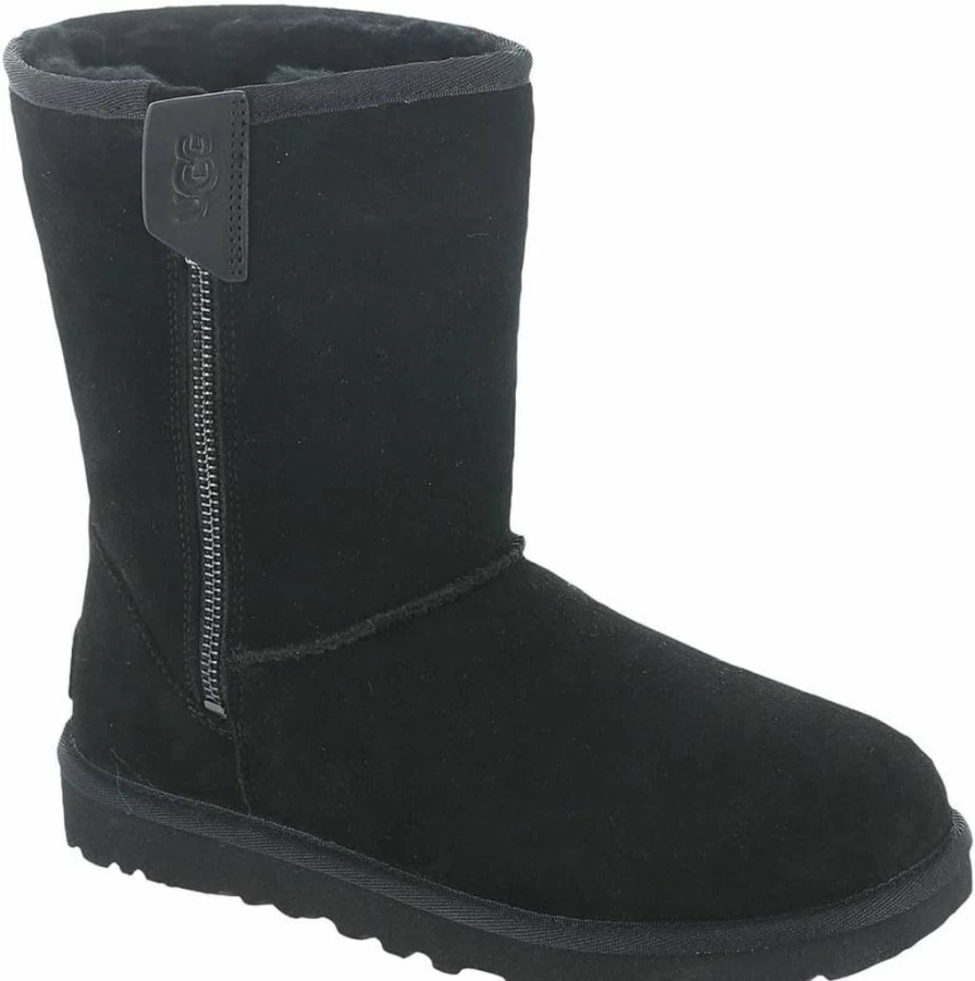 UGG Women's Classic Short Bailey Zip Boots | Waterproof Winter Fashion Boots for Women