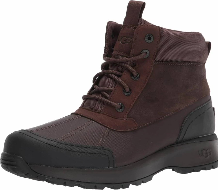 UGG Men's Emmett Waterproof Duck Boots for Winter – Insulated Snow Boots with Comfortable Fit