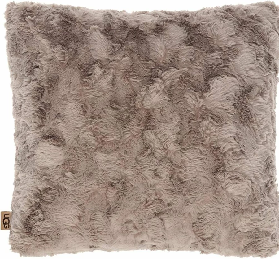 UGG Adalee Brown Decorative Throw Pillow - Cozy Plush Home Accent