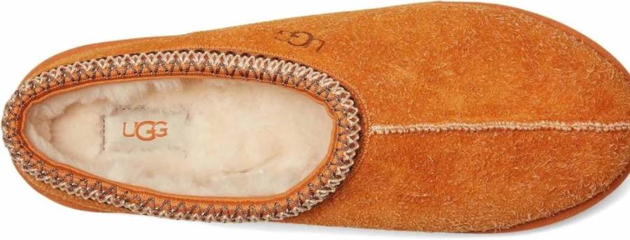 UGG Men's Tasman Slippers - Shaggy Suede Indoor/Outdoor Comfort Footwear
