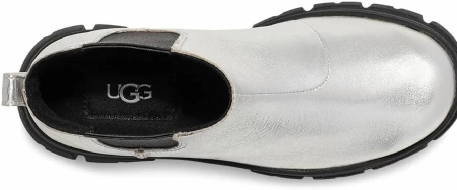 UGG Kids' Ashton Chelsea Leather Boots for Boys & Girls - Unisex Children's Waterproof Winter Boots