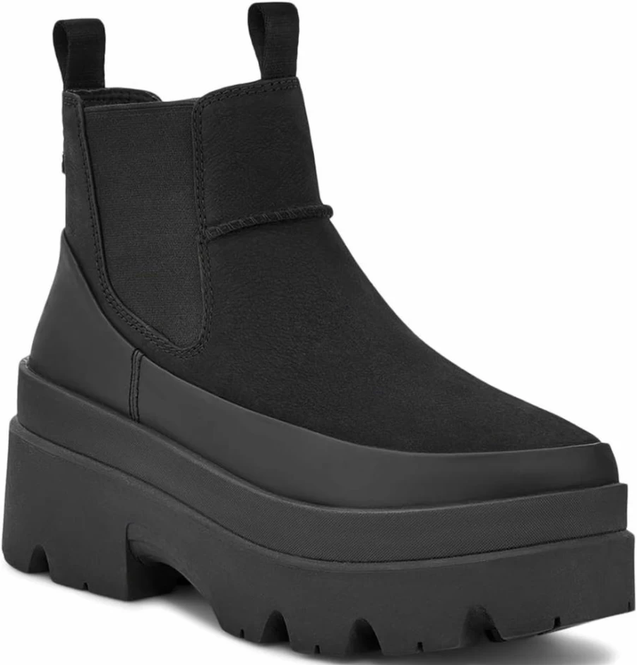 UGG Women's Brisbane Chelsea Boots – Waterproof Winter Ankle Boots with Shearling Lining