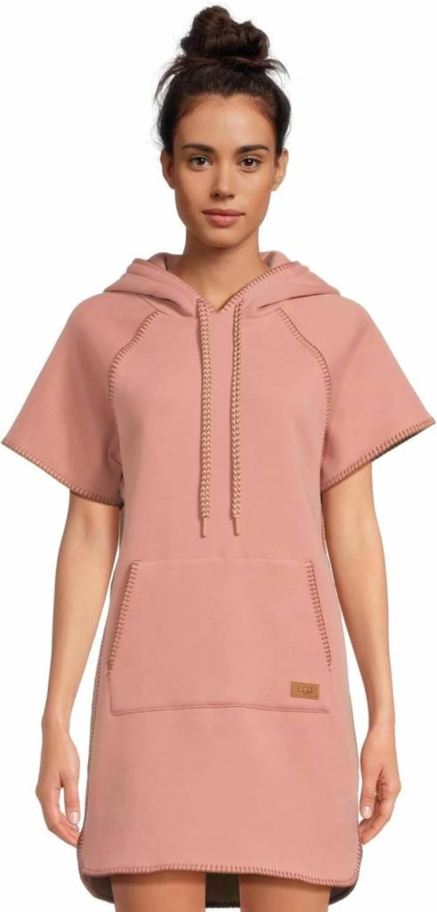 UGG Women's Classic Hoodie Dress - Cozy Fleece Pullover Hoodie Dress for Women