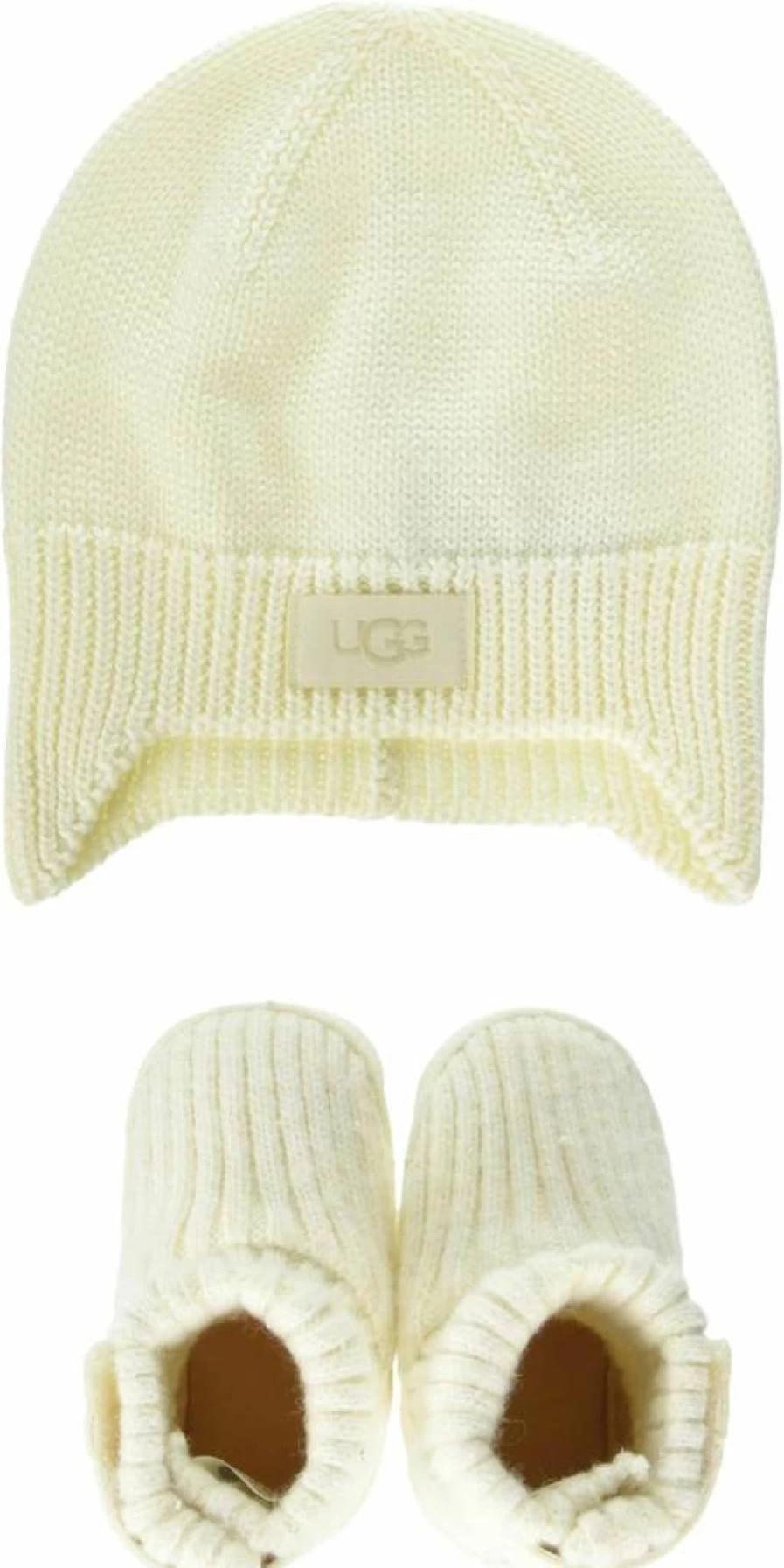 UGG Baby Boys Skylar Beanie and Slipper Gift Set - Cozy Winter Accessories