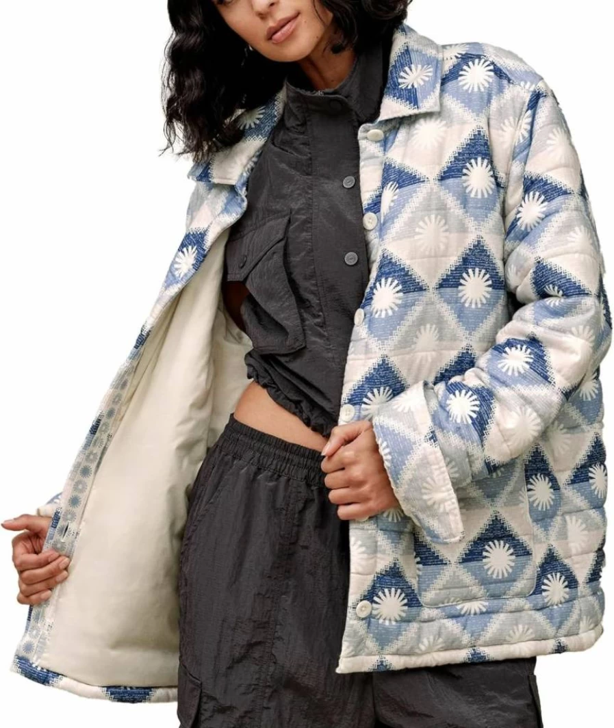 UGG Women's Sun Shirt Jacket - Lightweight Summer Cover-Up with UPF Protection