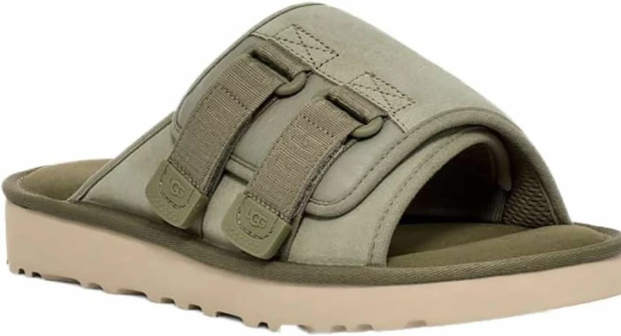 UGG Men's Goldencoast Strap Slide Sandals - Comfortable Slide-On Slippers for Men