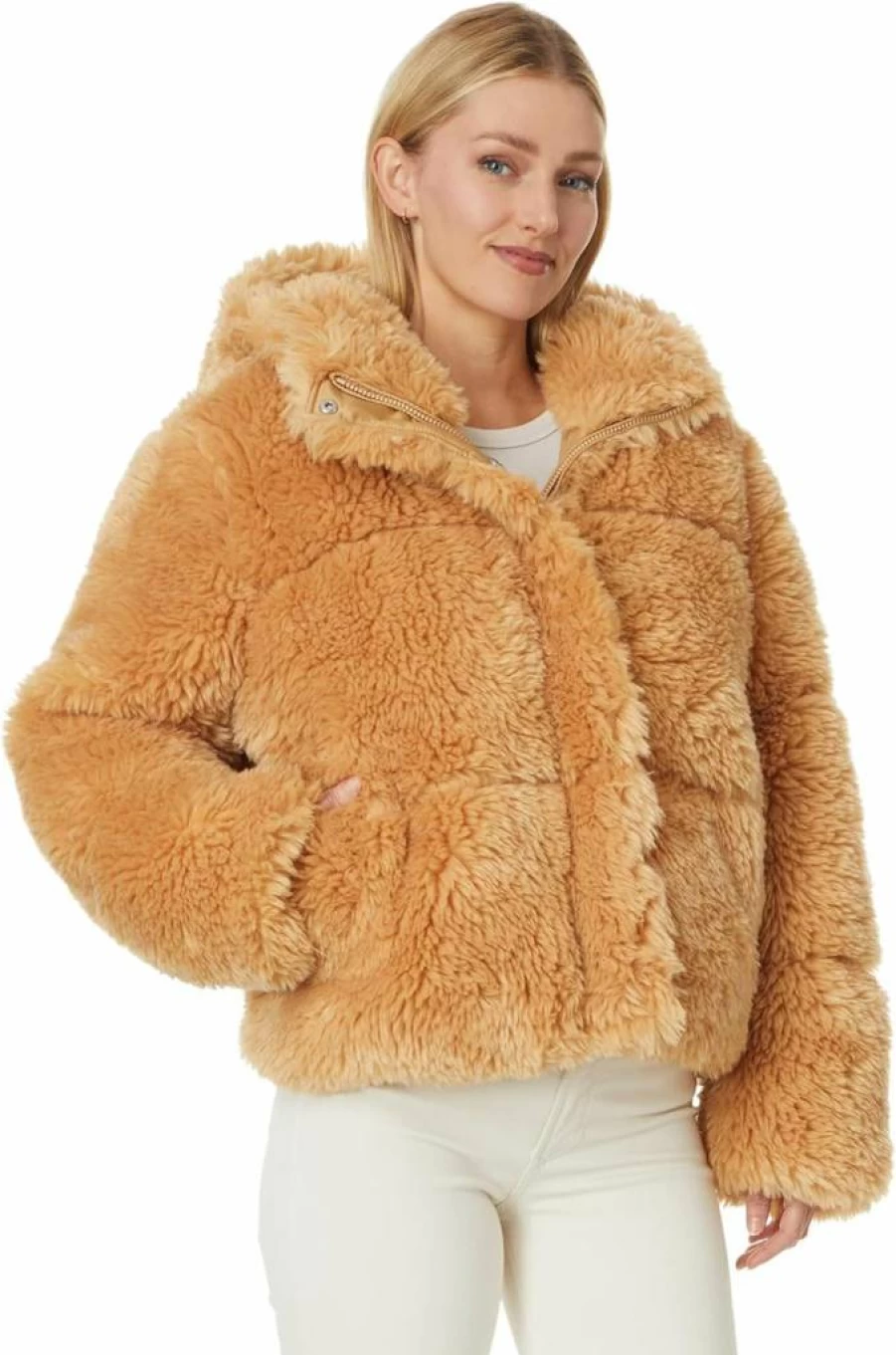 UGG Women's Ronney Puffer Jacket - High Pile Winter Coat for Warmth and Style