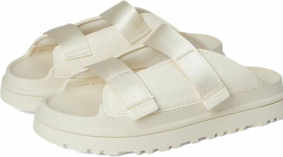 UGG Kids' Goldenglow Slide Sandals for Toddlers & Little Big Kids - Unisex Comfortable Footwear