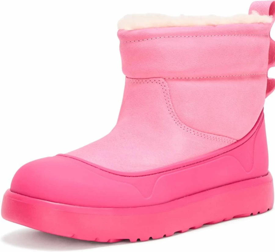 UGG Kids' Classic Mini Rain Boots Waterproof Unisex Children's Winter Snow Boots