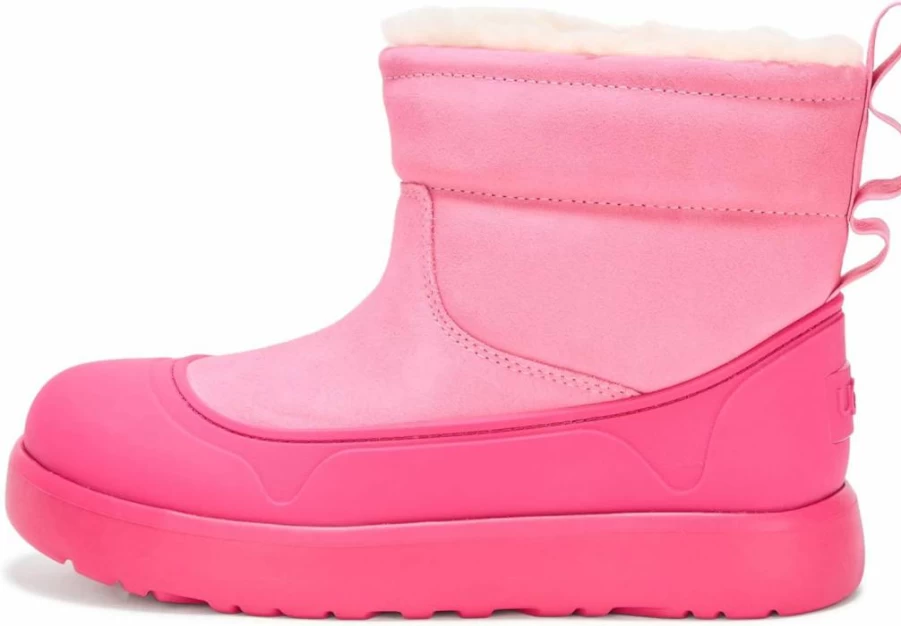 UGG Kids' Classic Mini Rain Boots Waterproof Unisex Children's Winter Snow Boots