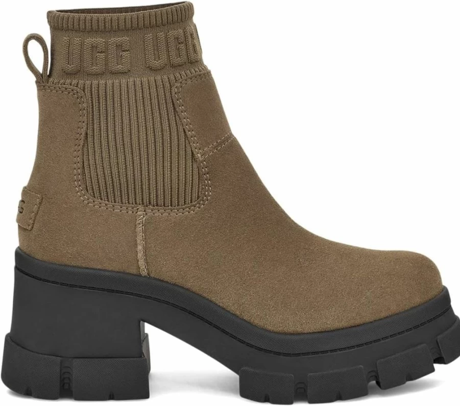 UGG Women's Brooklyn Waterproof Chelsea Boots | Slip-Resistant Winter Ankle Boots
