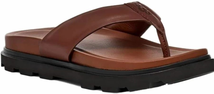 UGG Men's Capitola Comfort Flip Flops - Soft Sandals with Arch Support