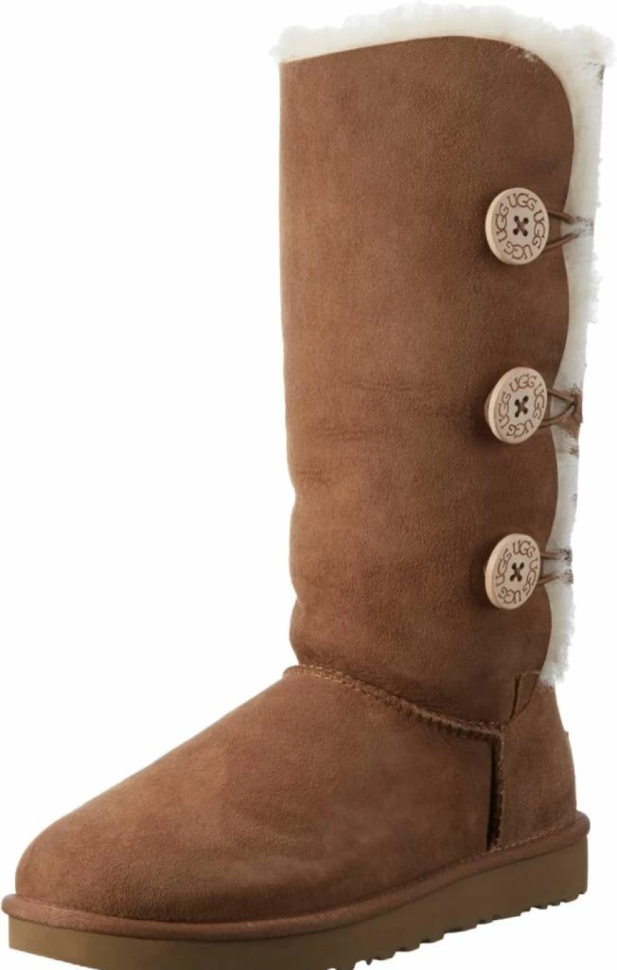 UGG Bailey Button Triplet II Boots for Women - Genuine Shearling Winter Boots