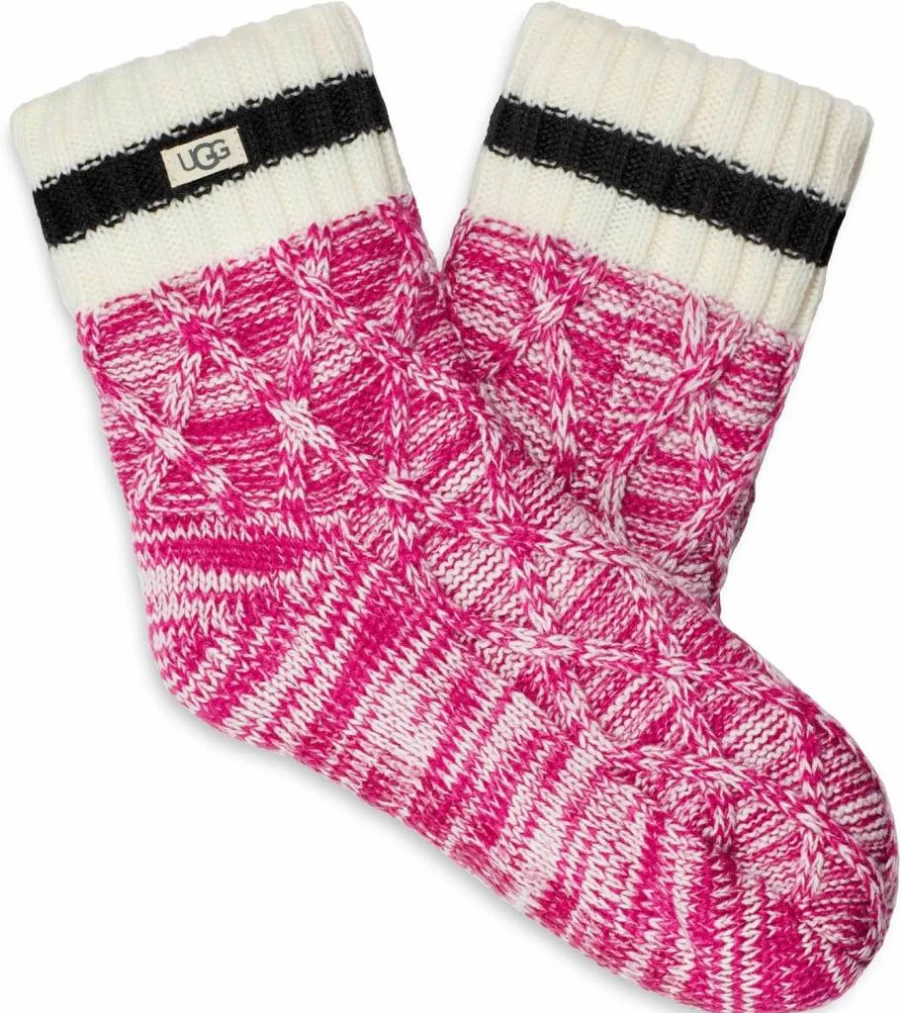 UGG Women's Deedee Fleece-Lined Quarter Socks for Warmth and Comfort