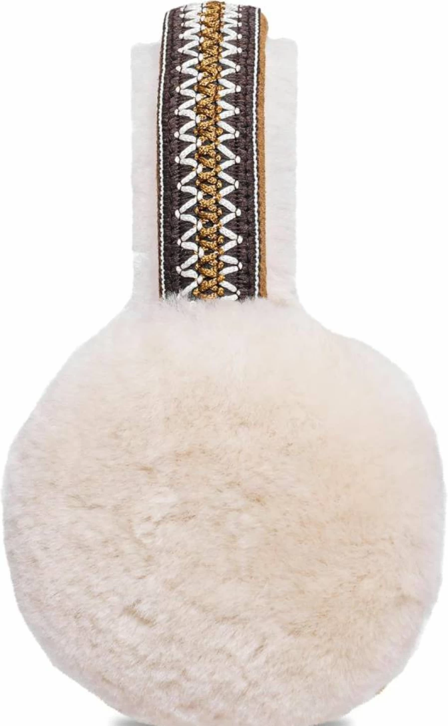 UGG Women's Tasman Sheepskin Earmuffs - Chestnut, One Size, Winter Warm Fleece Ear Covers