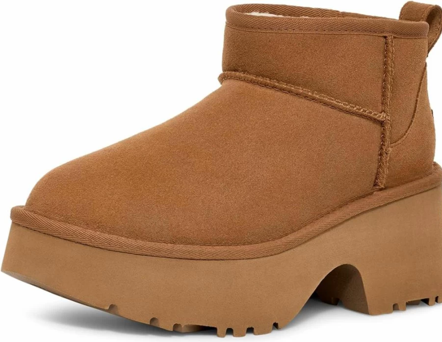 UGG Women's Classic Ultra Mini Boots Fashion Winter Shearling Lined Ankle Boots