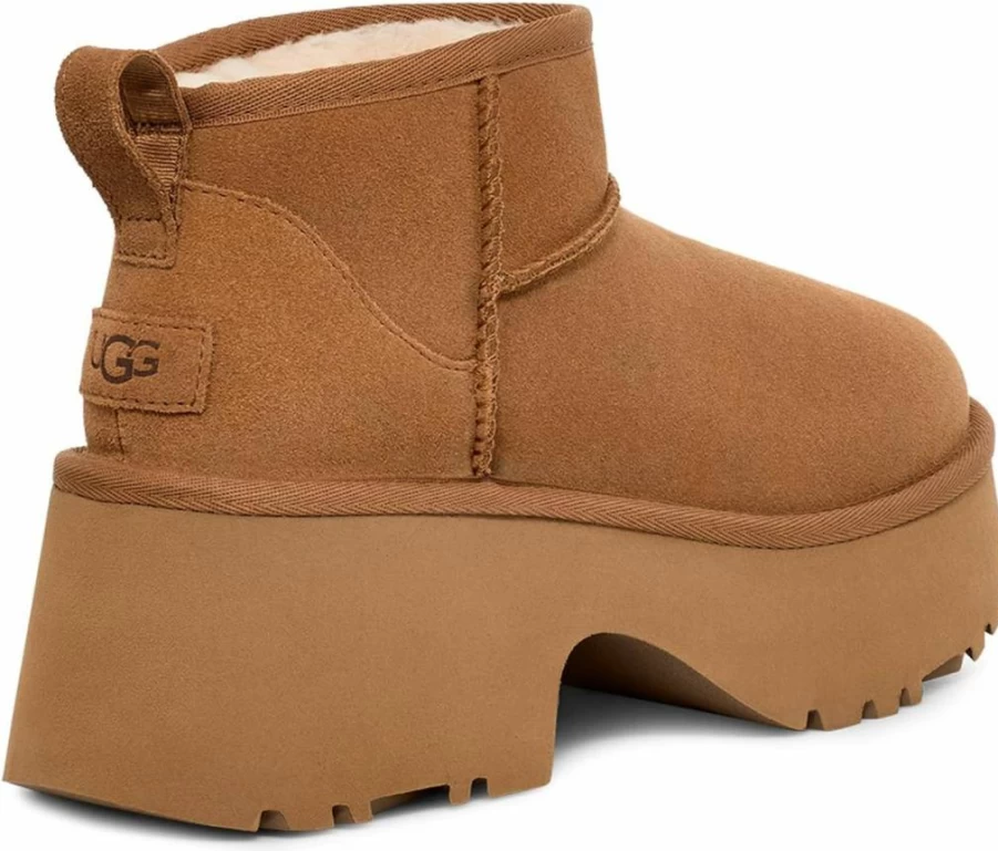 UGG Women's Classic Ultra Mini Boots Fashion Winter Shearling Lined Ankle Boots