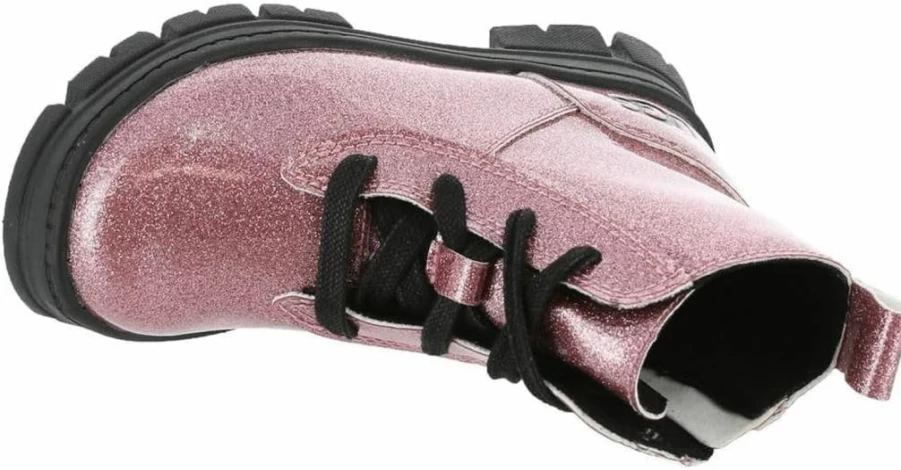 UGG Kids' Ashton Glitter Lace-Up Boots for Girls and Boys