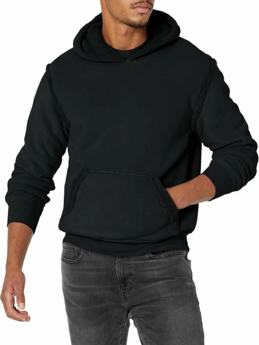 UGG Men's Evren Fleece Hoodie - Soft Bonded Sweatshirt for Men