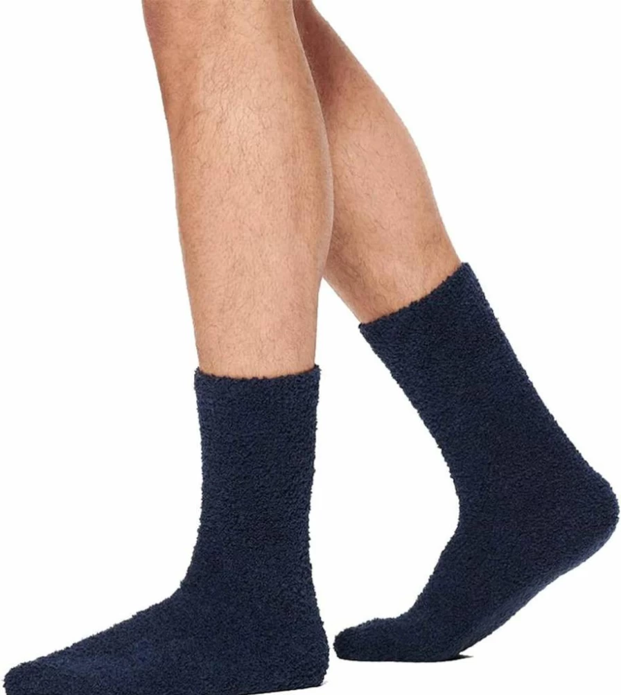 UGG Men's Fincher Ultra Cozy Crew Socks for Warmth and Comfort