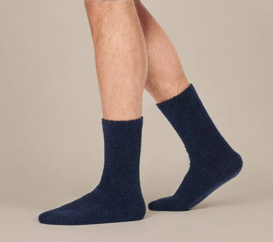 UGG Men's Fincher Ultra Cozy Crew Socks for Warmth and Comfort