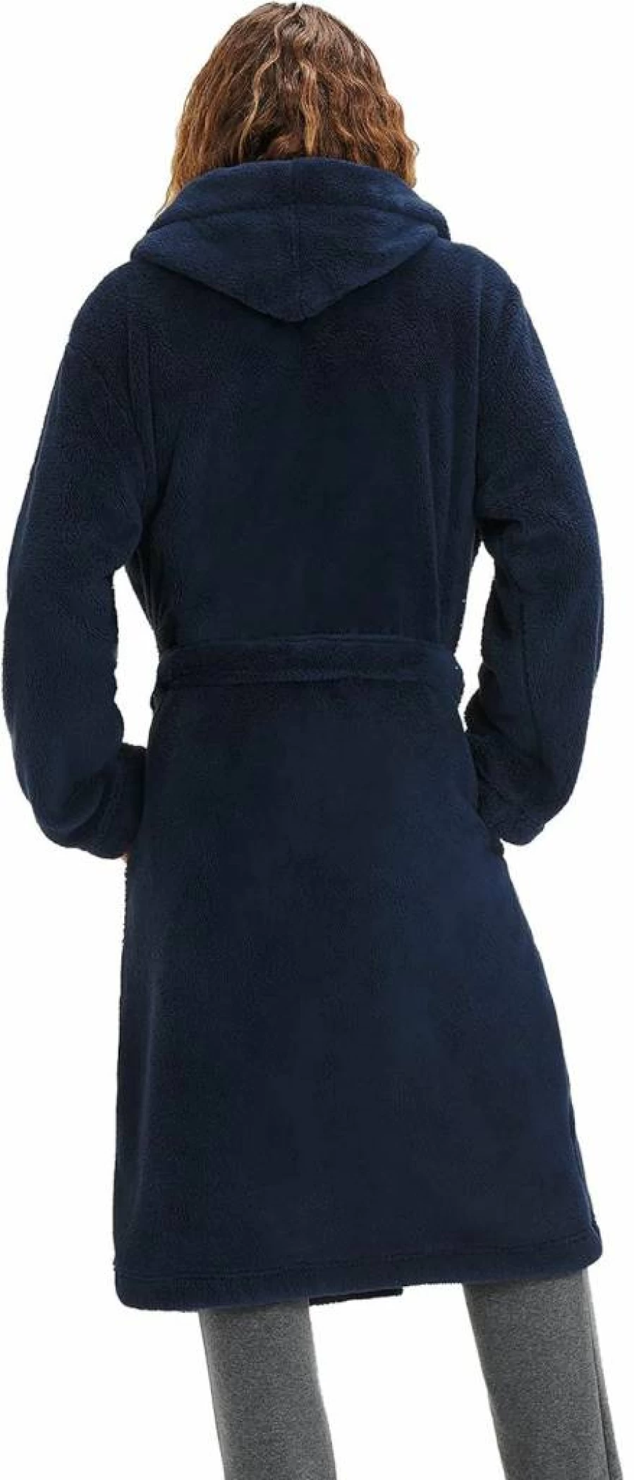 UGG Men's Beckett Plush Fleece Robe - Soft & Warm Loungewear for Men