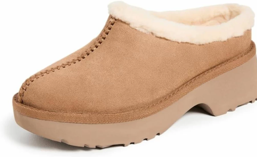 UGG Women's New Heights Cozy Clog - Warm & Comfortable Indoor/Outdoor Slippers