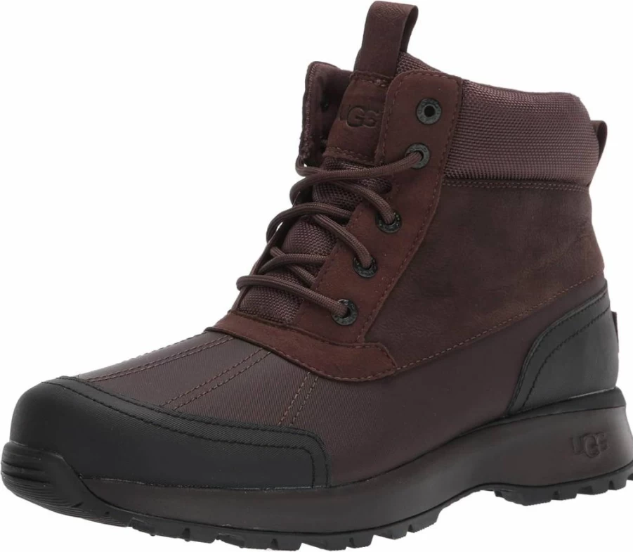 UGG Men's Emmett Waterproof Duck Boots for Winter | Slip-Resistant Outdoor Snow Boots
