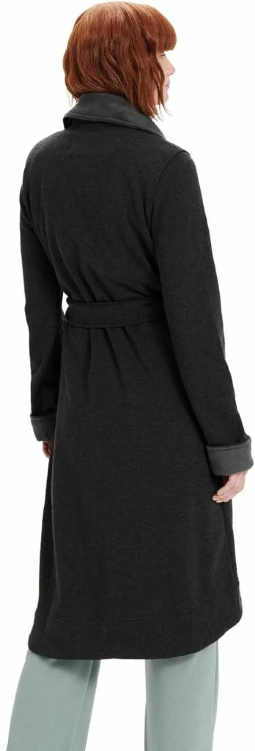 UGG Women's Duffield Robe - Cozy Fleece Bathrobe with Hood, Soft Loungewear for Comfort & Warmth