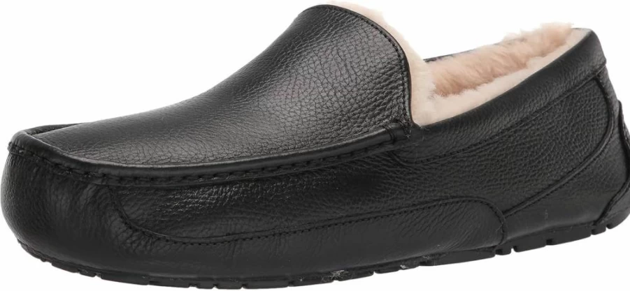 UGG Men's Ascot Slipper - Comfortable Indoor/Outdoor House Shoes for Men